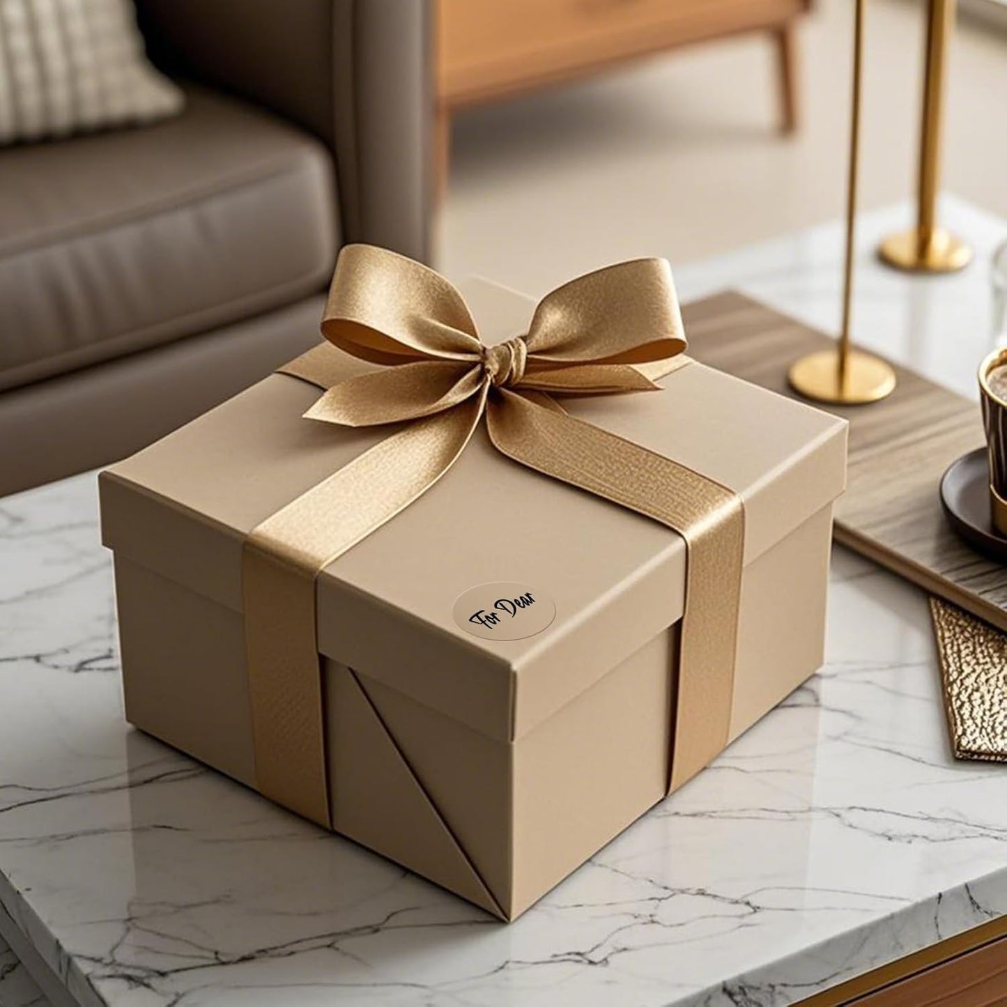 1000 PCS Circle Dots Stickers 1.5 Inch Vinyl Kraft Round Labels Removable Waterproof Color Coding Sticker Roll for Inventory Office Classroom