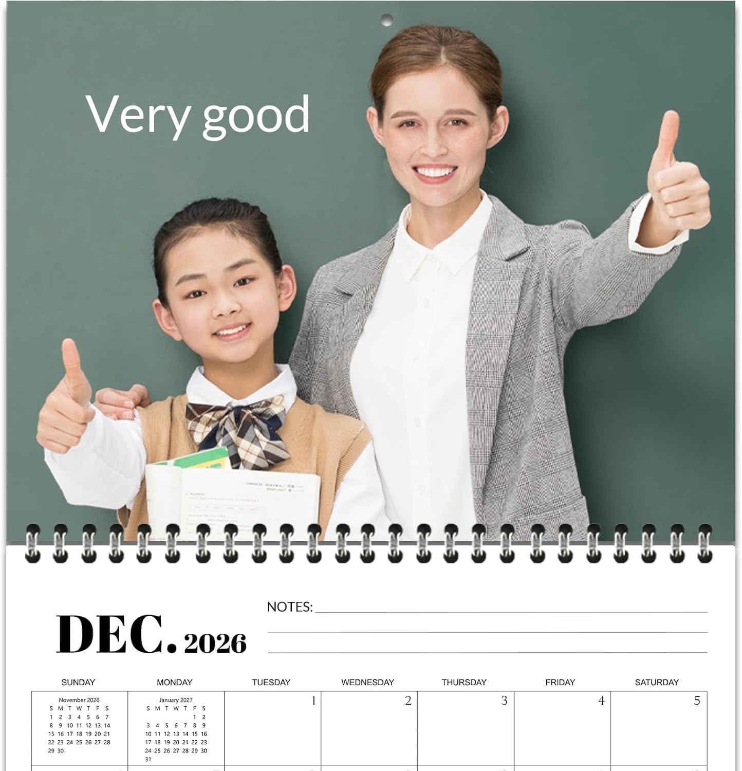 Custom Calendar 2026 for Home & Office - Print Your 13 Memories,Make Your Own Personalized Calendar Customized Christmas Gift &use your photo (Wall Calendar2, 10 packs)