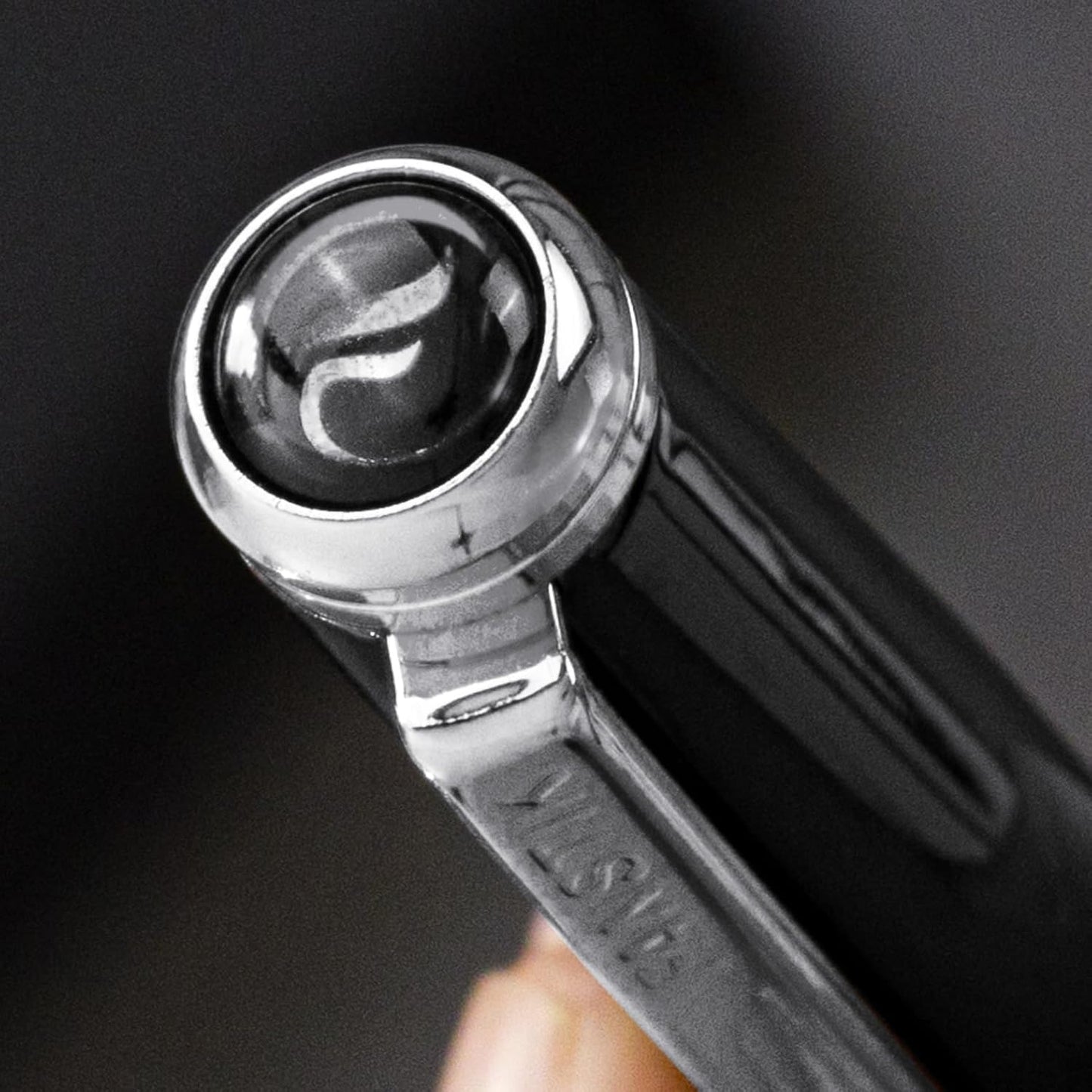 Black & Silver Luxury ballpoint Pen (Made In USA) fancy gift set for women, Real 24K Gold Plating, Professional executive pen gift set for men (Lux BallPoint Black-Silver)