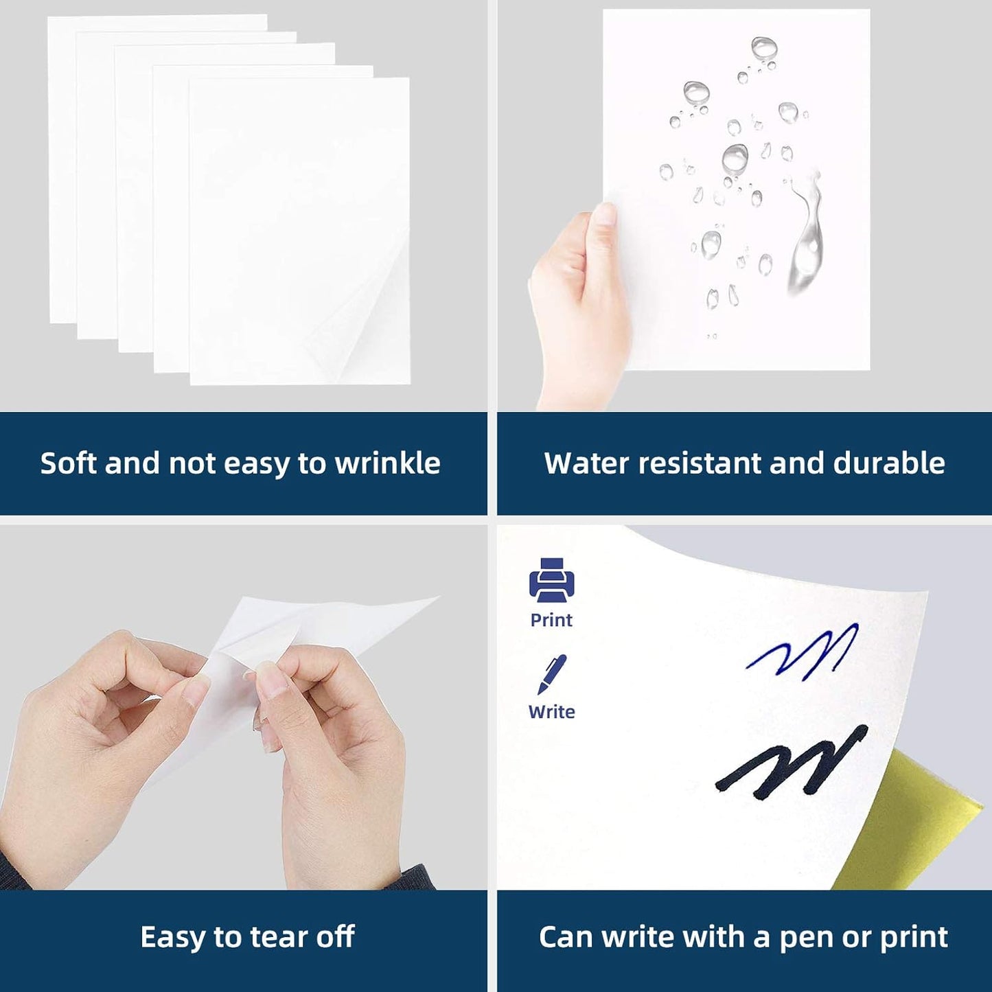 100 Sheets 1400 Labels 4" x1-1/3 14 Up Mailing Address Labels Stickers for Laser & Inkjet Printers, Labelchoice 4" x 1.33" 14 Per Page Strong Adhesive Internet Mailing Shipping Label (1-1/3x4-100P)