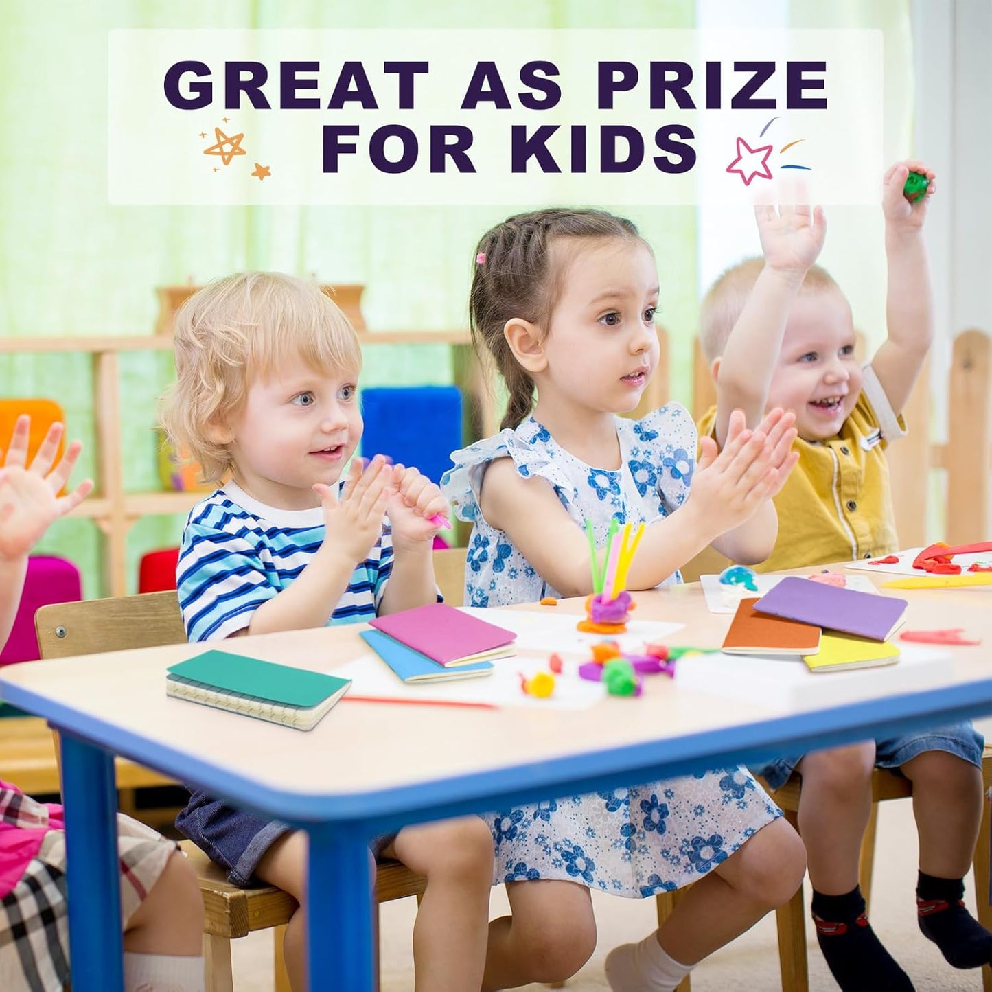 Lincia Bulk Pocket Notebook 2.5" x 4" Mini Notebooks First Day of School Small Wallet Notebooks Tiny Colored Purse Journals Lined Notepad for Kids Student Back to School Supplies(Fresh Color,30 Pcs)