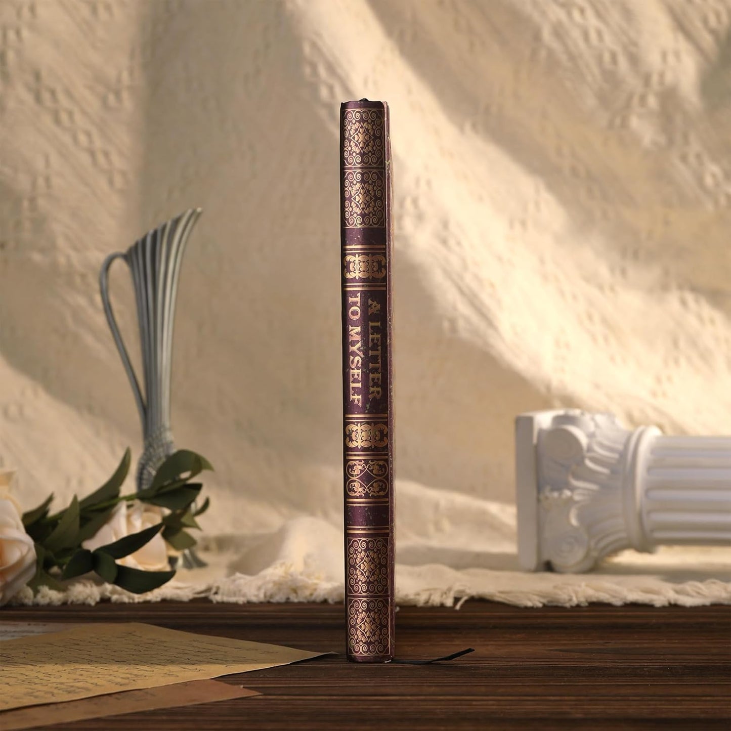 Line Notebooks for Women Men, A5 Aesthetic Hardcover Ruled Diary, 100 GSM Journals for Writing for Work, Note Taking, Office School