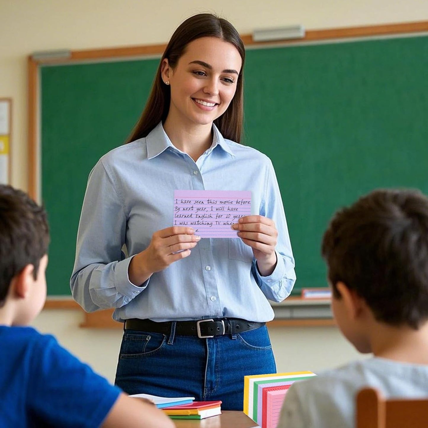 Koogel 1200PCS Index Cards 3x5, Colored Ruled Index Cards Bulk for Back To School, Heavy Notecards Memo Scratch Pad for Studying Teachers Classroom Note Taking Office College Supplies, 12 Colors