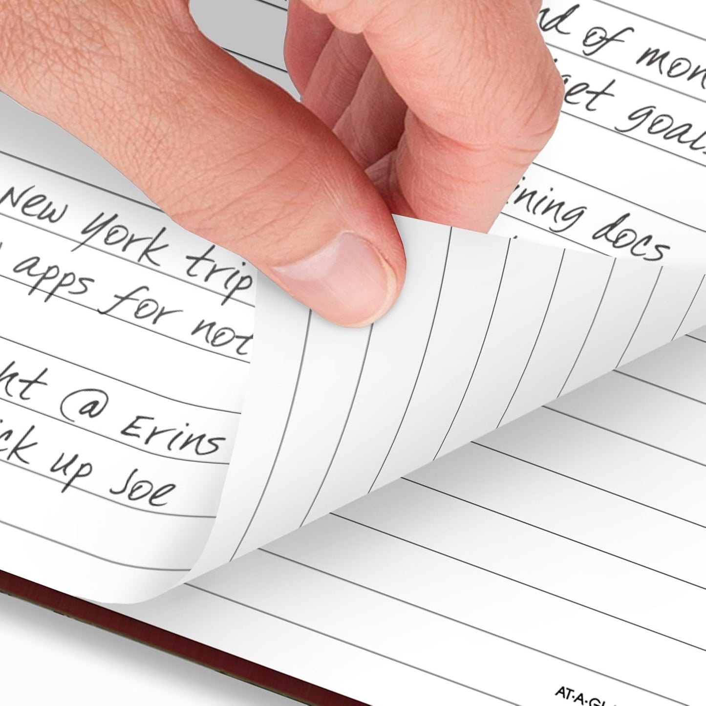 AT-A-GLANCE 2026 Diary, Standard Diary, Daily, 7-1/2" x 9-1/2", Medium, 12-Month, Hardcover, Red (SD3741326)