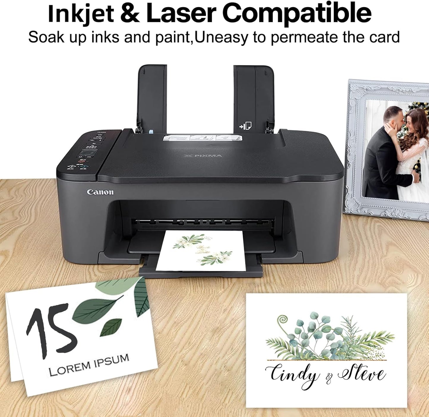 100 Pack White Blank Index Cards 3x5 Unlined Note Cards, Goefun 80lb Heavy Duty Cardstock Thick Paper for Postcards, Photo Paper, Syllable Boards