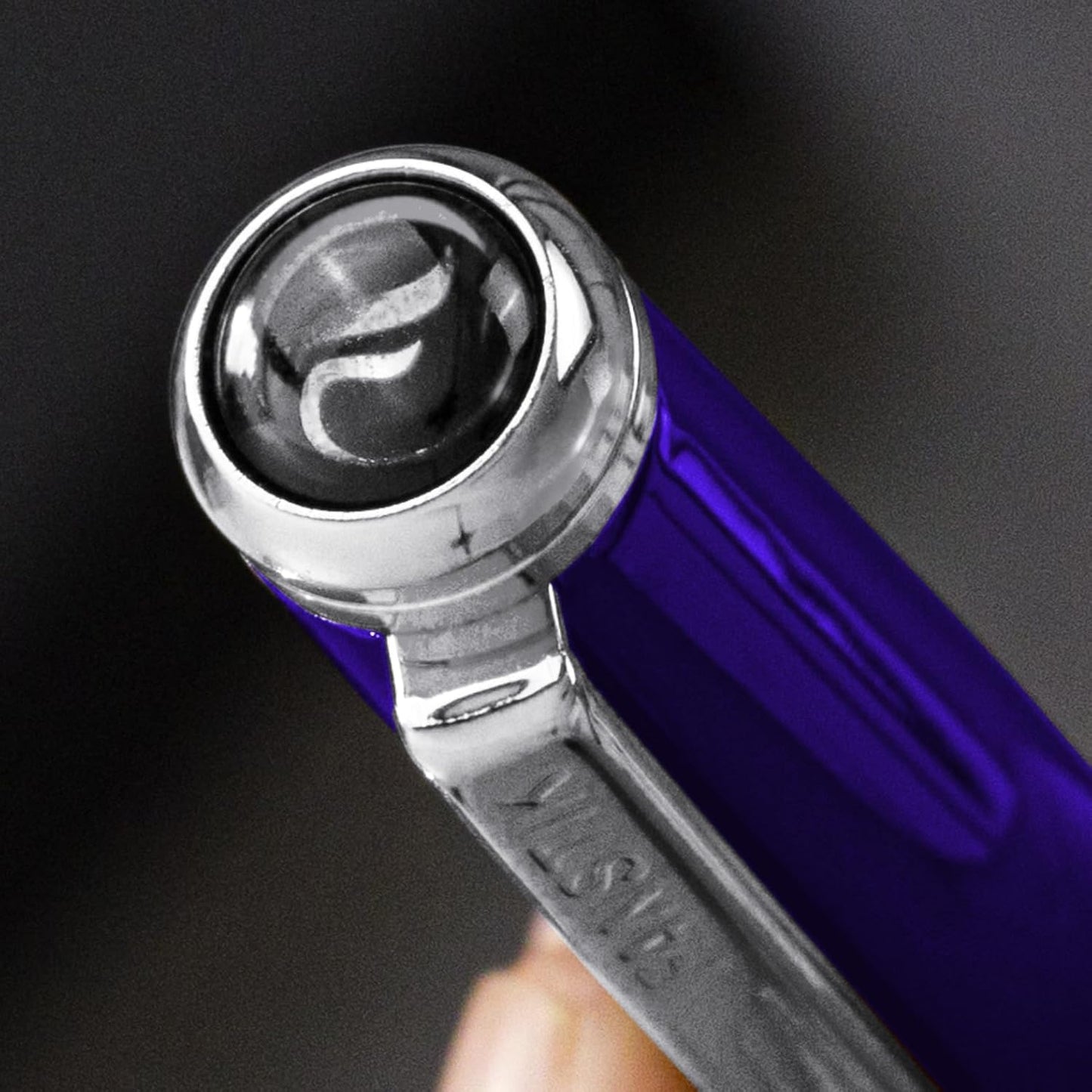 Blue Luxury Rollerball pen (Made In USA) fancy gift set for women, Real 24K Gold Plating, Professional executive pen gift set for men (Lux Rollerball Blue)