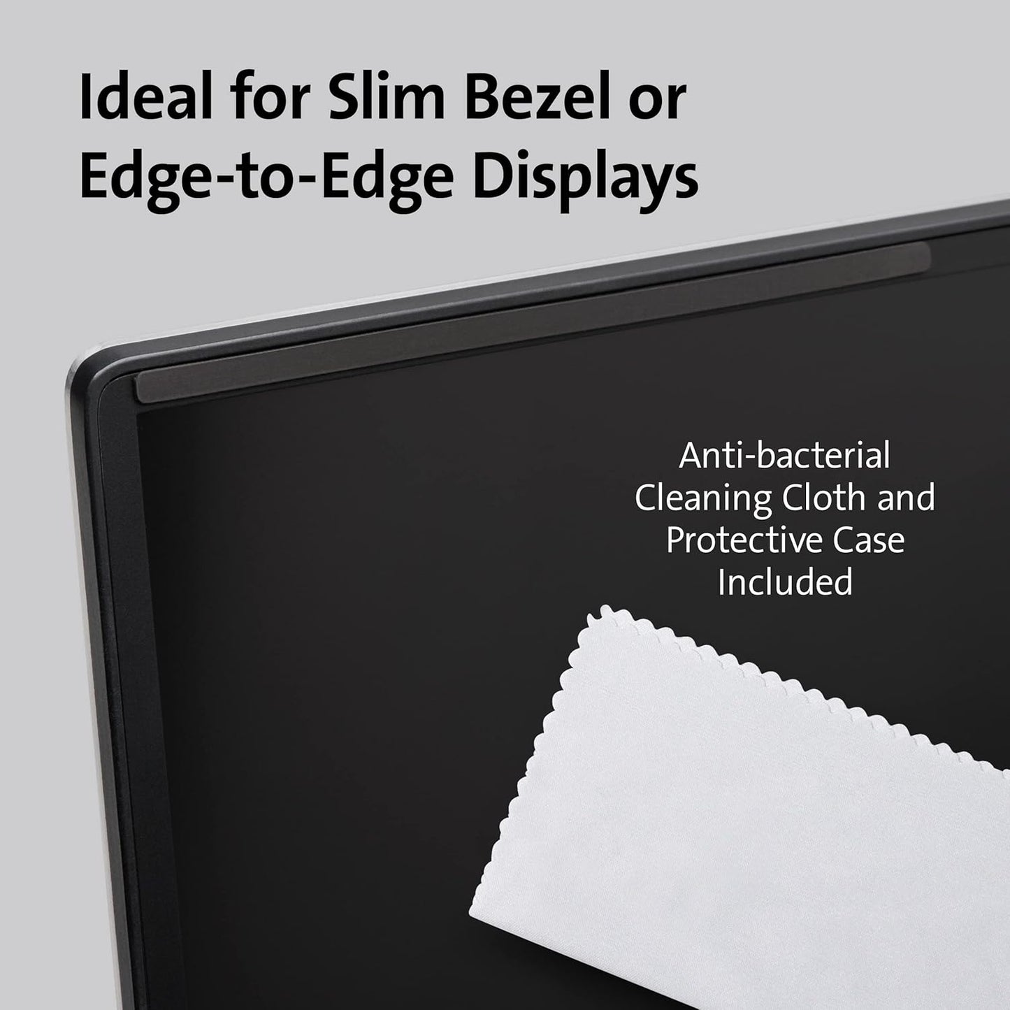 Kensington MagPro™ Magnetic Laptop Privacy Screen 15.6 inch, Removable 16:9 Laptop Privacy Filter Shield, Anti-Glare, Blue Ray Reduction, Compatible with HP/Dell/Acer/Asus/Lenovo (K58353WW)