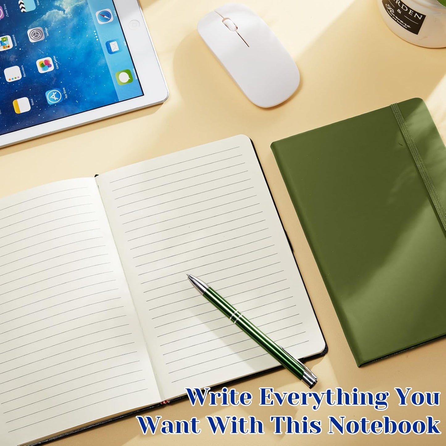 Laumoi 14 Pack Lined Journal Notebooks 5.5 x 8.2 Inch A5 Hardcover Notebook College Ruled Notepad with Pen Holder PU Leather Ruled Lined Journals for School Business Work Writing(Retro Color)