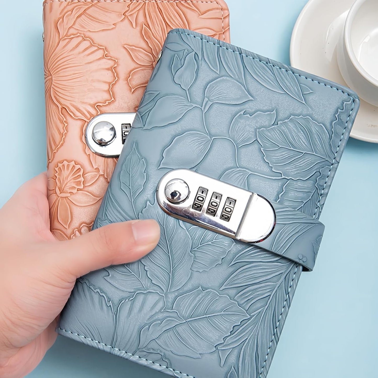 100 Envelope Challenge,Savings Challenges Book with Envelopes, Money Saving Binder Successfully Reach Your Savings Goals (Blue-B)