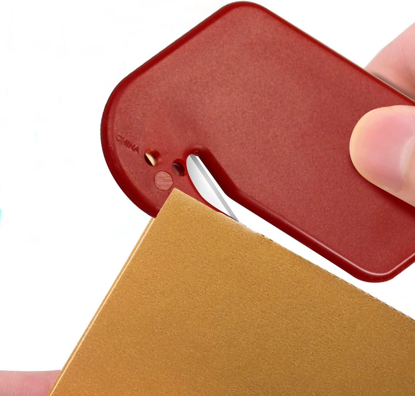 Letter Opener Envelope Slitter 4 Pack Letter Openers Plastic with Blade Envelope Opener Mail Opener for Envelope,Package,Paper Cut,Safe Letter Opener