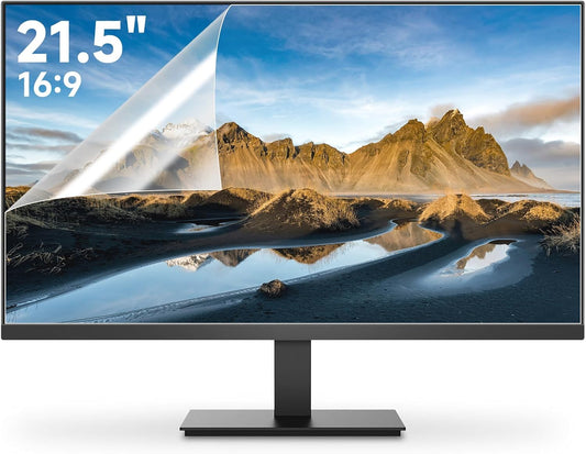 2 Pack 21.5 Inch Anti Glare Computer Screen Cover, Eye Protection Matte Anti Scratch Screen Protector Anti Glare Film for 21.5'' 16:9 Computer Monitor