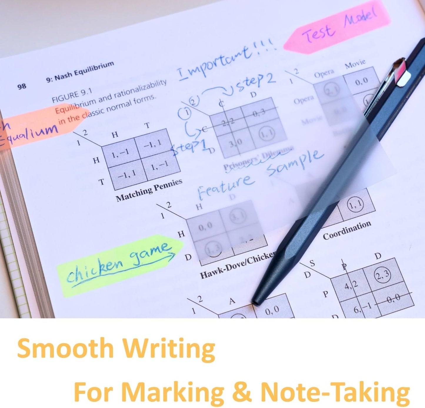 UniBright Sticky Arrow Flags and Transparent Sticky Notes Combo Pack 350 Pcs Tabs for Notebooks Page Markers Page Tabs Book Tabs Annotation Tabs and Clear Sticky Note Assorted Neon Colors