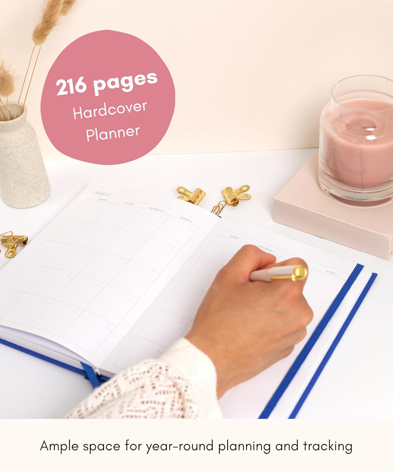 Lamare Academic Planner 2025-2026 – Undated Weekly College Student Planner 2025-2026 For Homeschool, High School, College & Nursing Students