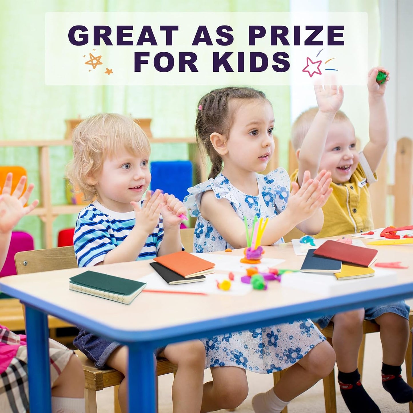 Lincia Bulk Pocket Notebook 2.5" x 4" Mini Notebooks First Day of School Small Wallet Notebooks Tiny Colored Purse Journals Lined Notepad for Kids Student Back to School Supplies(Classic Color,30 Pcs)