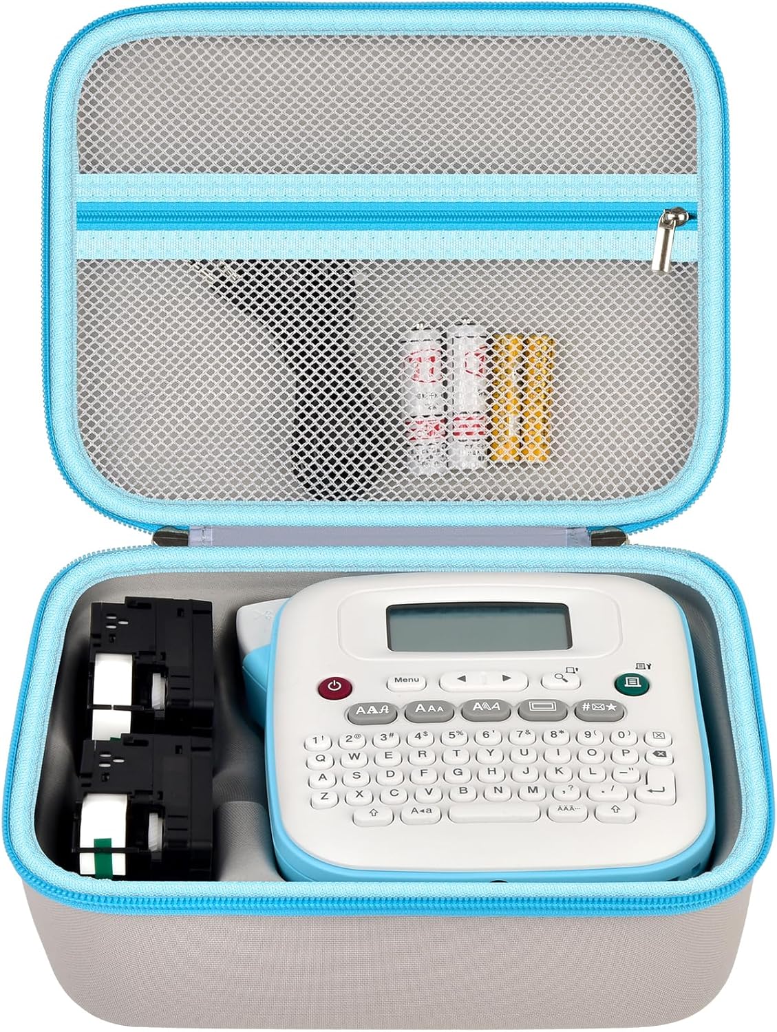 GWCASE Portable Case for Brother P-Touch PT-N20 /for PT-N25BT PT-N25BTV3 Label Maker, Organizer for Label Maker and Accessories, Travel and Office Essentials（Bag Only）