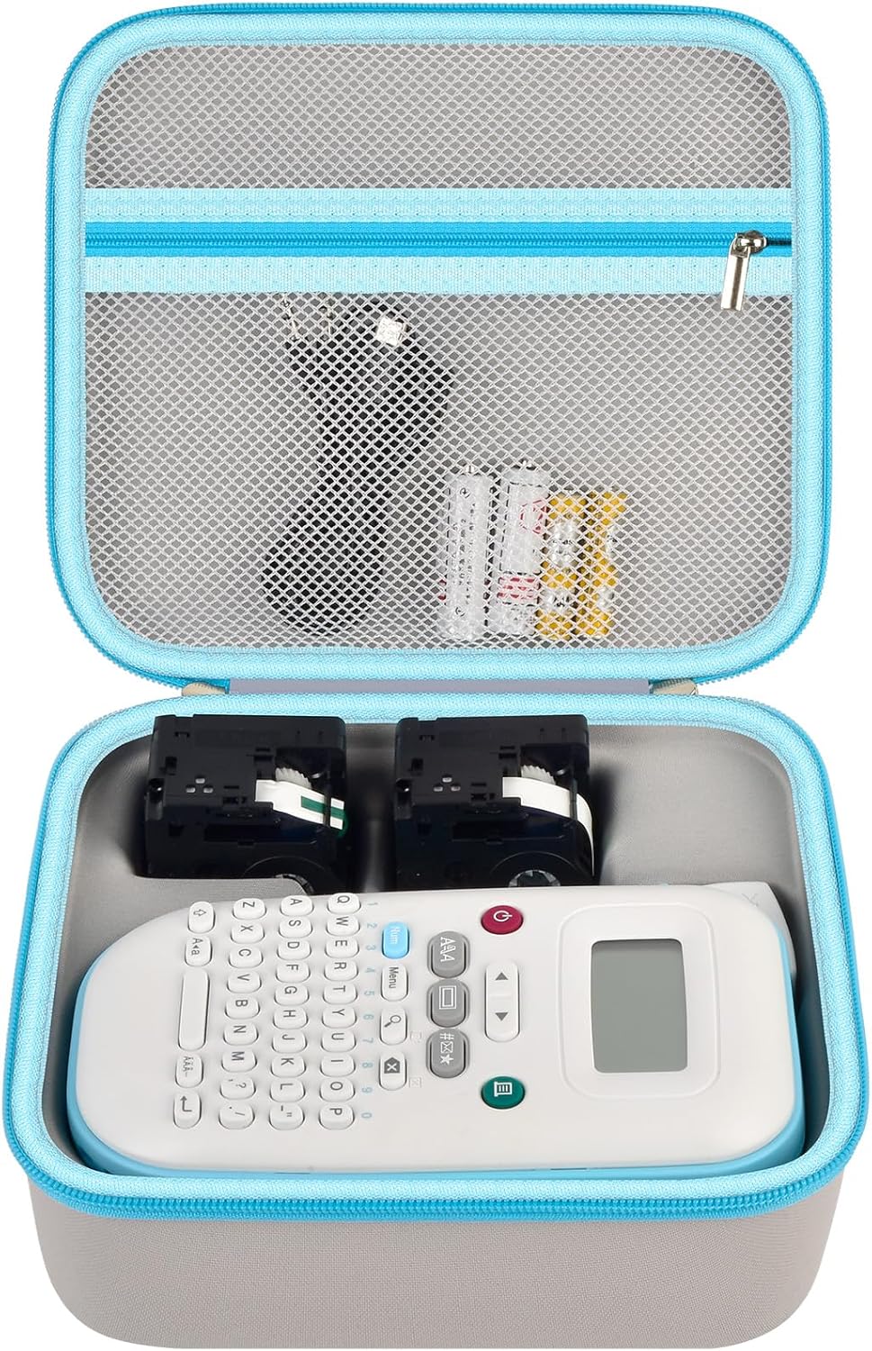 GWCASE Storage Case for Brother PT-N10 Personal Handheld Label Maker, Portable Carrying Holder Organizer for Label Tapes and Other Accessories（Bag Only）