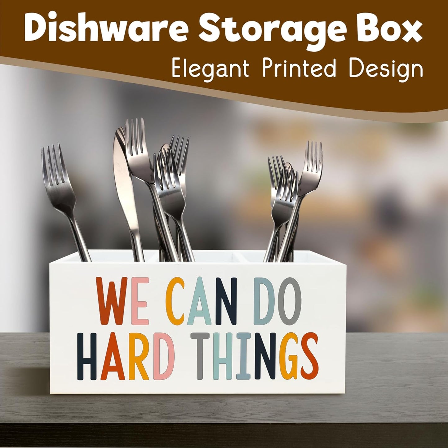 We Can Do Hard Things Pen Holder Pencil Organizer for Classroom School Psychologist Office Desk Pen Holders, Inspirational Pen Holder for Speech Therapy Desk Decor