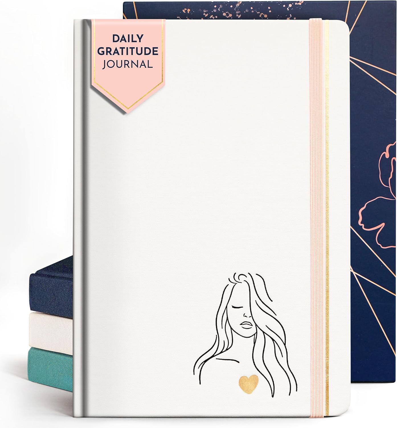 RYVE Daily Gratitude Journal for Women: 6-Month Guided Positivity & Wellness Journal with Prompts - Affirmation, Mindfulness, Self Help & Reflection, Gratitude Journal Notebook, Manifestation Journal