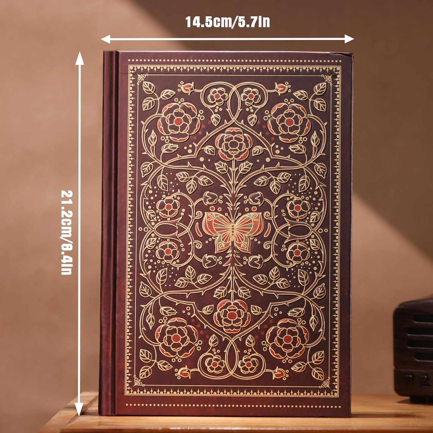 Line Notebooks for Women Men, A5 Aesthetic Hardcover Ruled Diary, 100 GSM Journals for Writing for Work, Note Taking, Office School