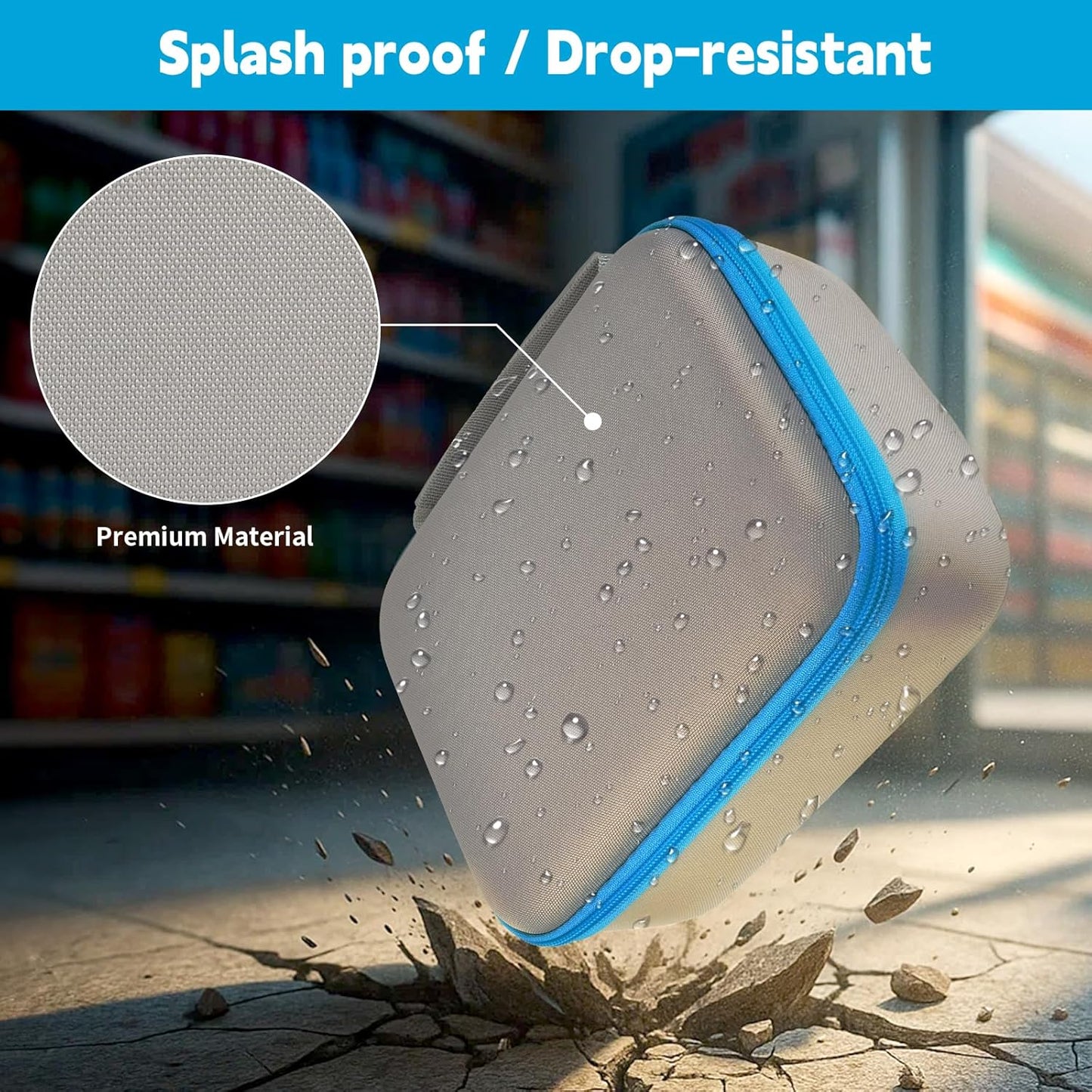 GWCASE Portable Case for Brother P-Touch PT-N20 /for PT-N25BT PT-N25BTV3 Label Maker, Organizer for Label Maker and Accessories, Travel and Office Essentials（Bag Only）