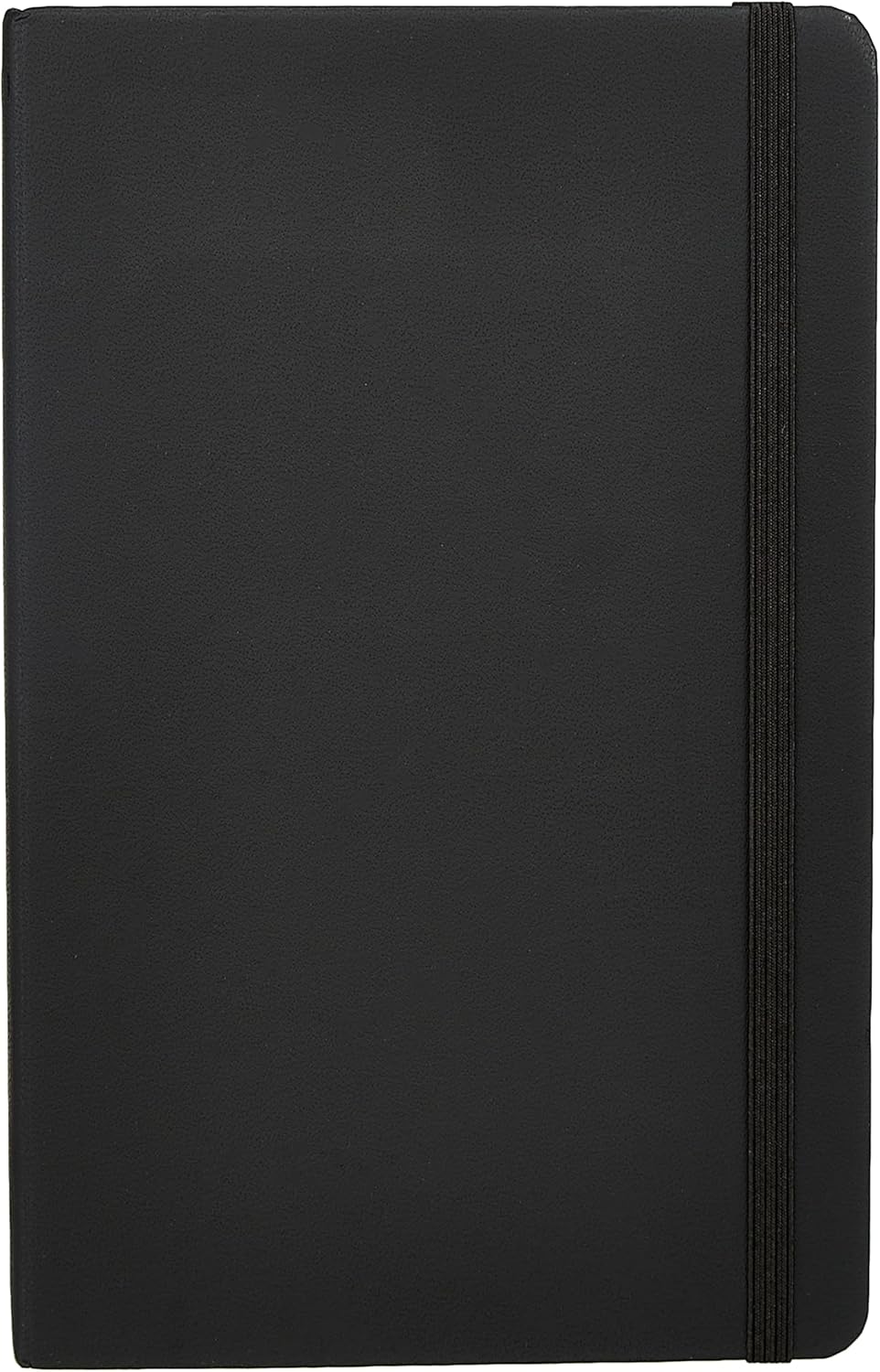 Amazon Basics Classic Grid Notebook, Graph Ruled, 240 Pages, Black, Hardcover, 5 x 8.25-Inch