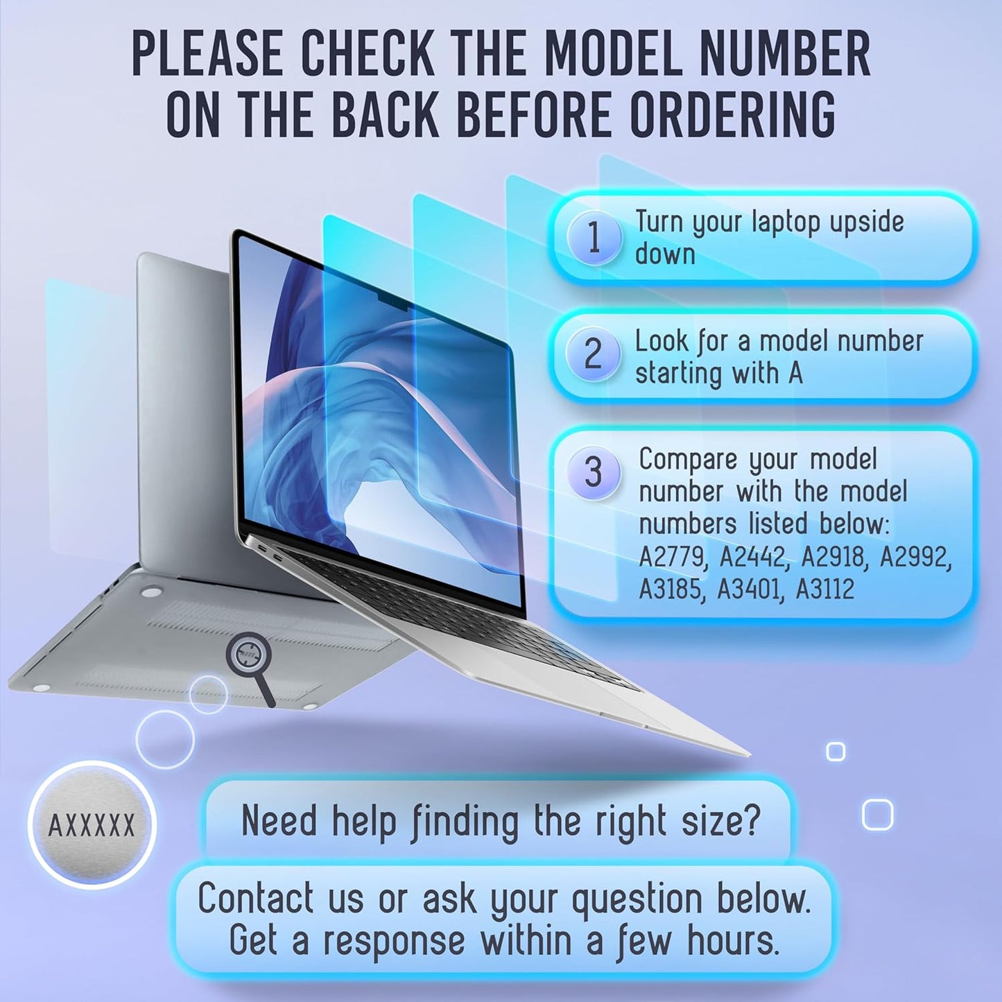 VINTEZ Magnetic Blue Light Screen Protector Compatible With MacBook Pro 14" 2021, 2022, 2023, 2024, M1, M2, M3, M4 Anti Blue Light Blocking Filter for Laptop