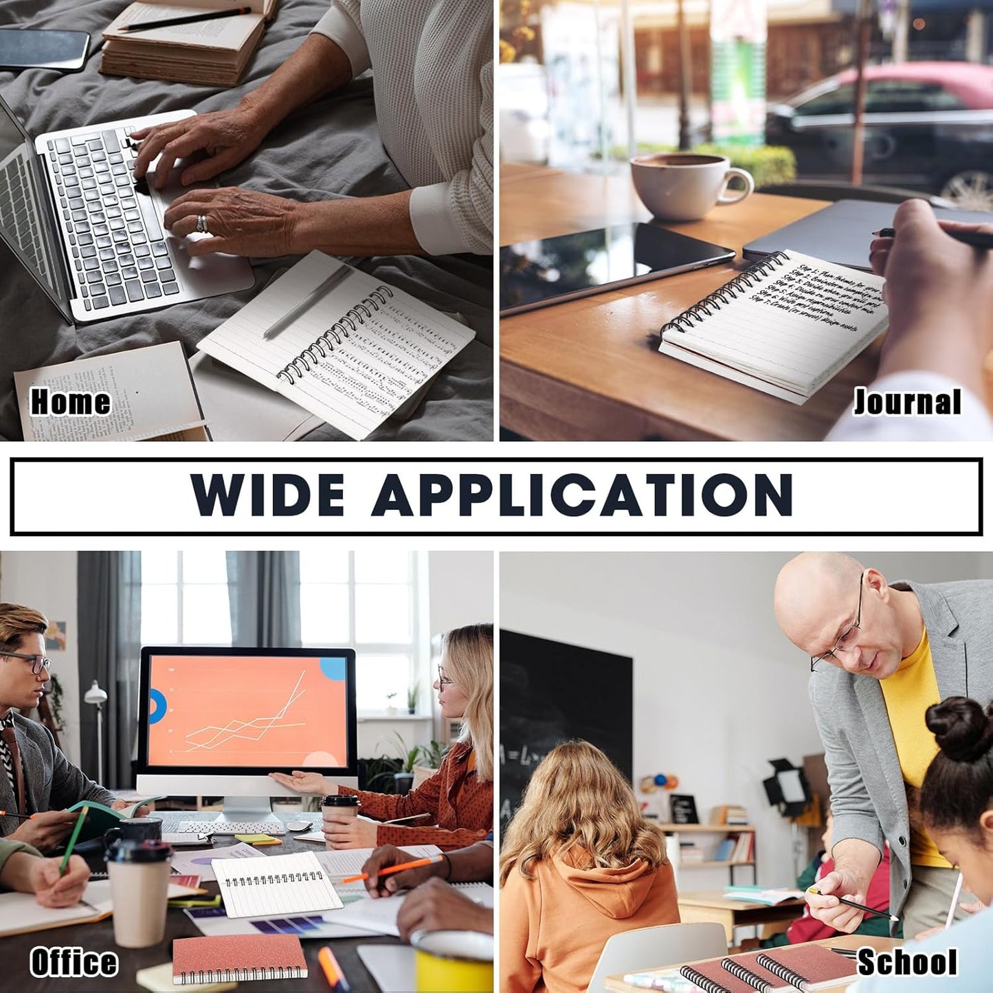 Jutom 18 Pcs Small Spiral Notebooks Memo Pads 3x5 Bulk Small Pocket Notebooks Mini Notepads with Lined Pages Mini Journals for Office Back to School Work Writing Supplies, 120 Pages (Rose Gold)