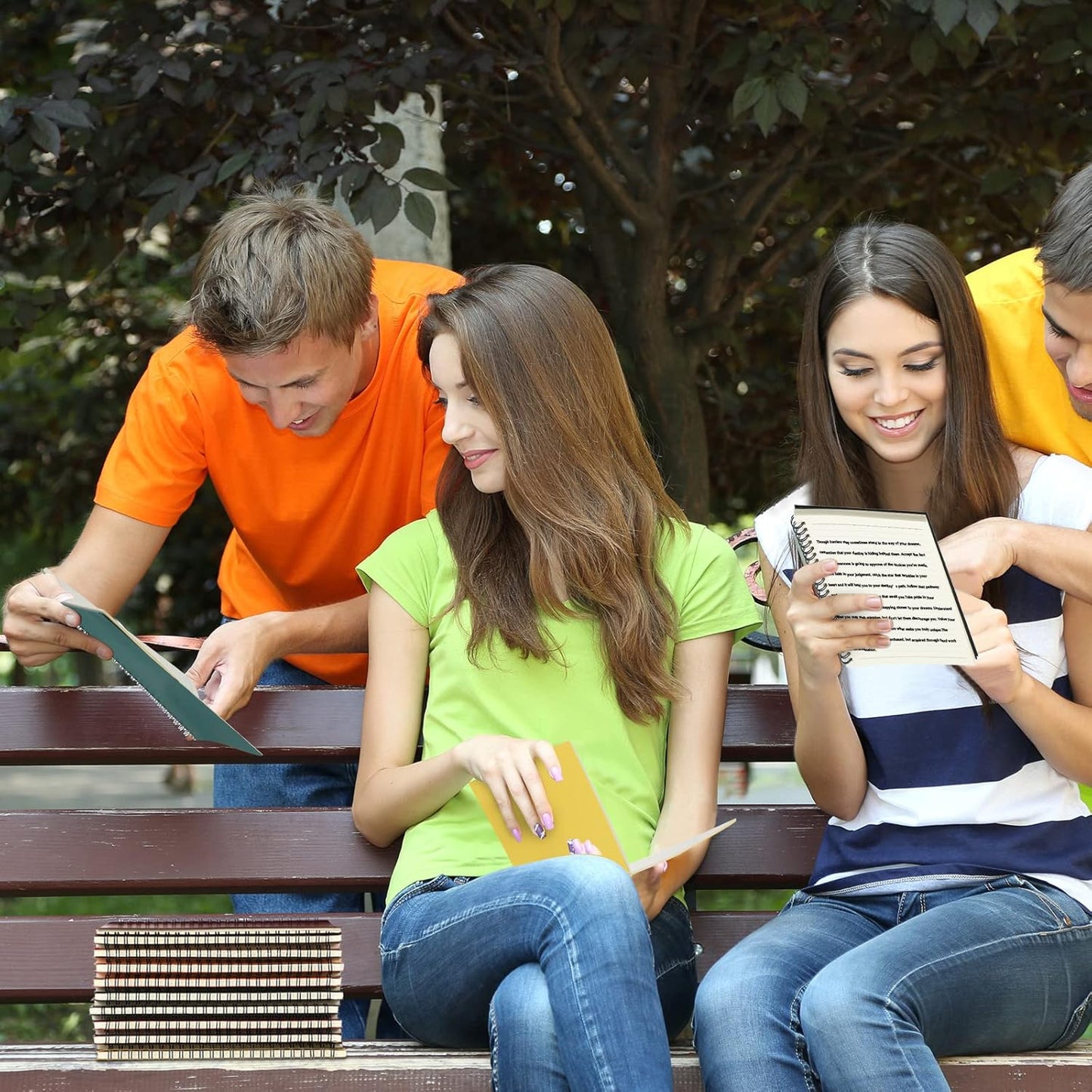 Yahenda Spiral Notebook Bulk A5 Journal Lined 8.3'' x 5.5'' Writing Composition Paper Small Notepad Subject Notebook for Students Office Business Back to School Supplies(Multi Color,36 Pcs)