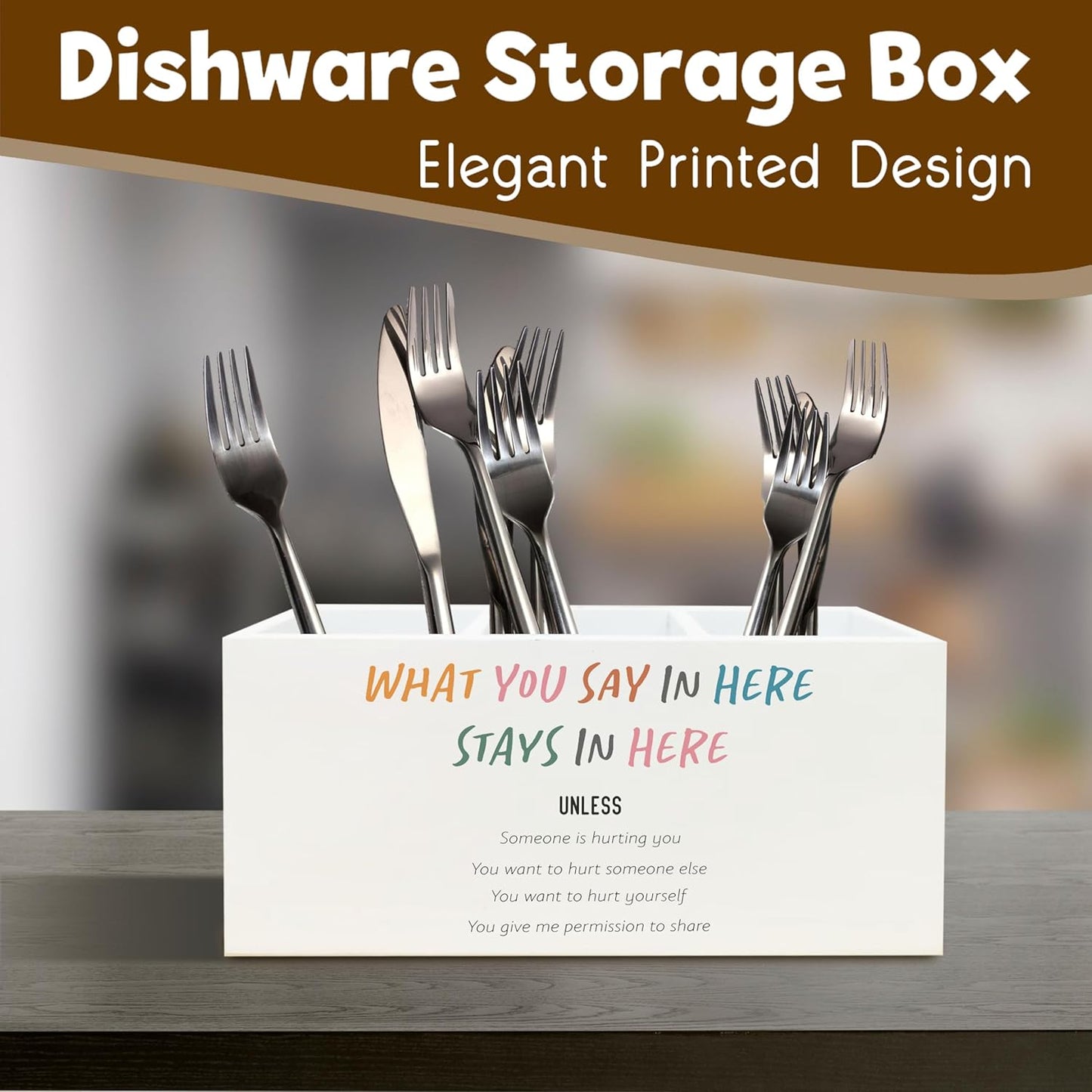 Mental Health Gifts Pen Holder for Desk, Mental Health Office Decor, What You Say in Here Stay in Here Wooden Pen Pencil Holder Organizer for Therapist Counselor Office Desk Accessories