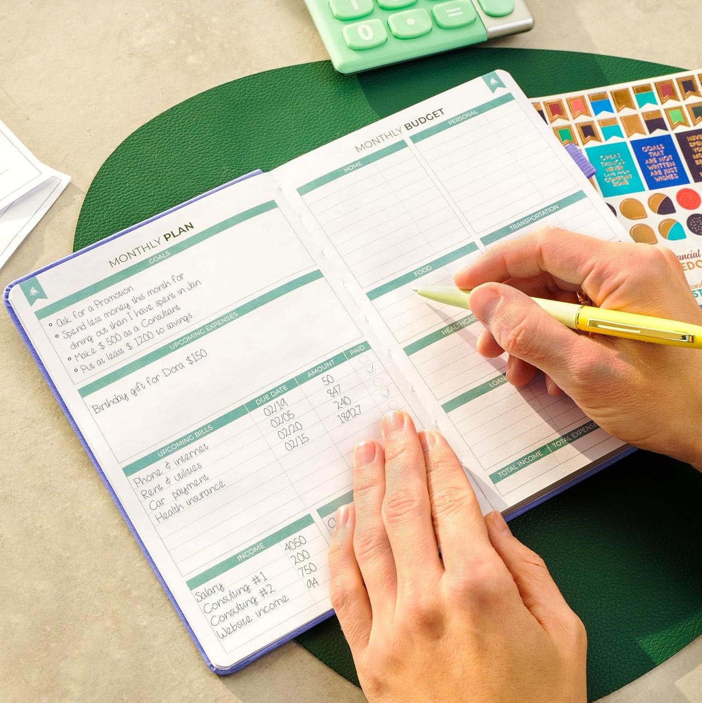 Clever Fox Budget Book 2.0 – Simple Budgeting Planner for Beginners – Financial Notebook with Money Spending, Debt & Bill Tracker (Lavender)