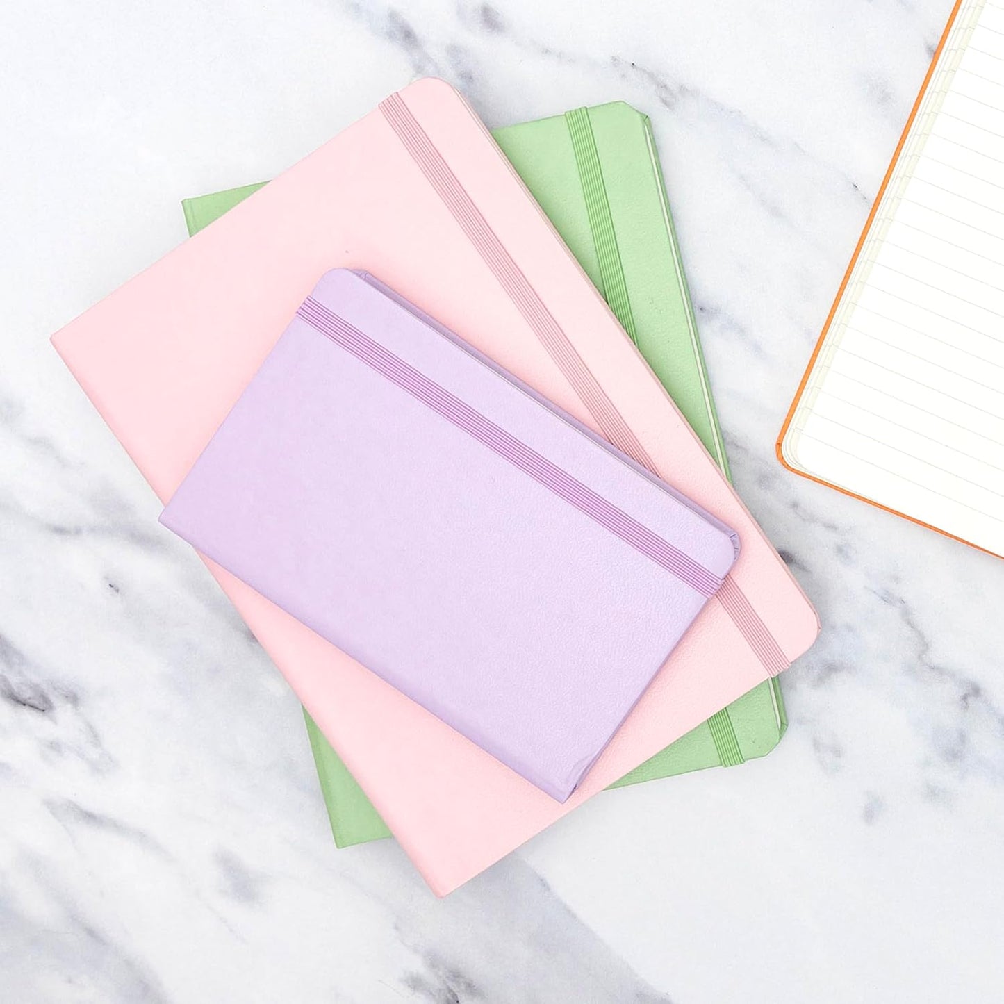 PAPERAGE Lined Pocket Journal Notebook, 1 Pack, (Burgundy), 160 Pages, Small, 3.6 inches x 5.6 inches - 100 GSM Thick Paper, Hardcover