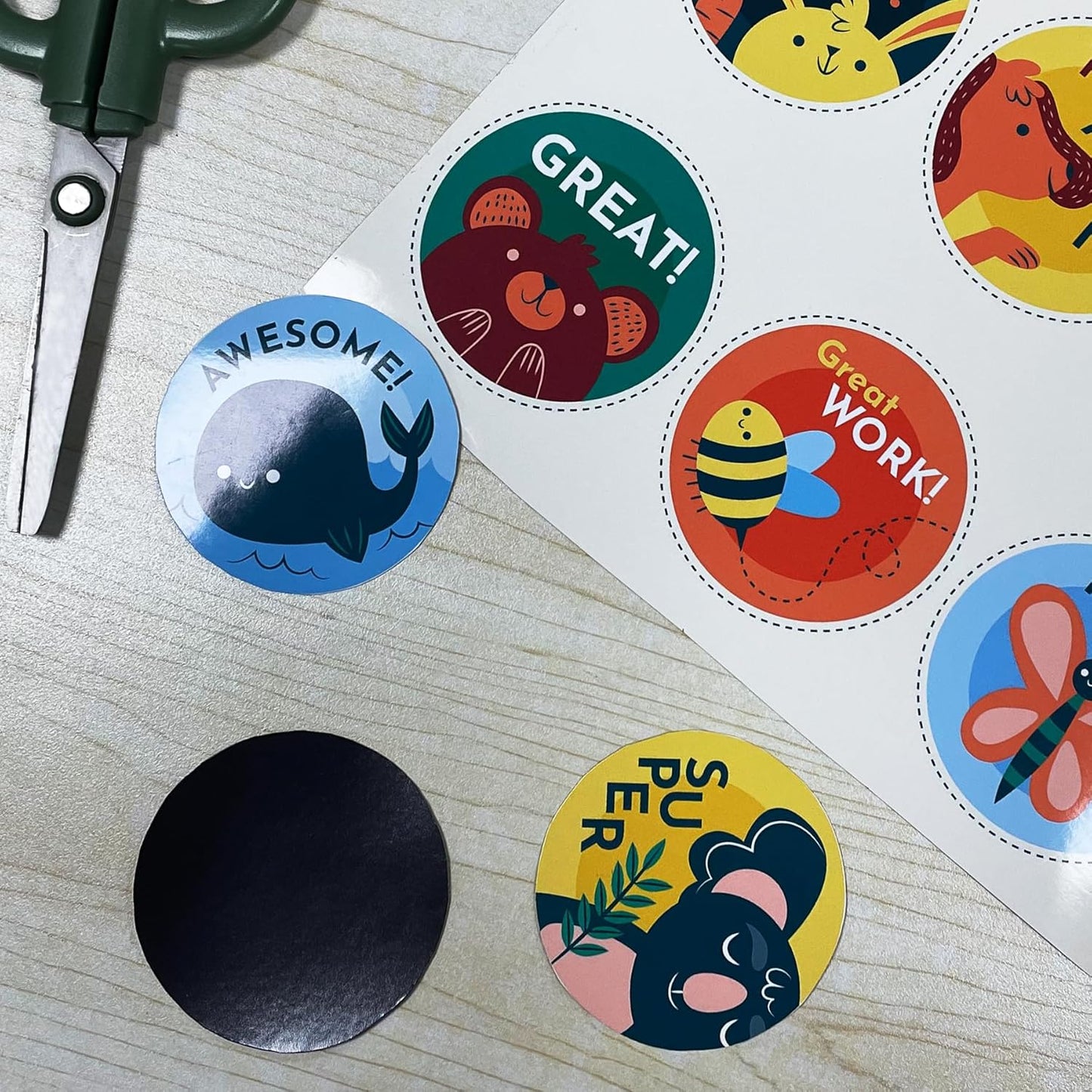 100 Sheets Bulk Printable Magnet Matte Sheets for inkjet printer Make Refrigerator Photo 13.5mil 8.5 x 11 inches Thick magnetic printer paper for cricut