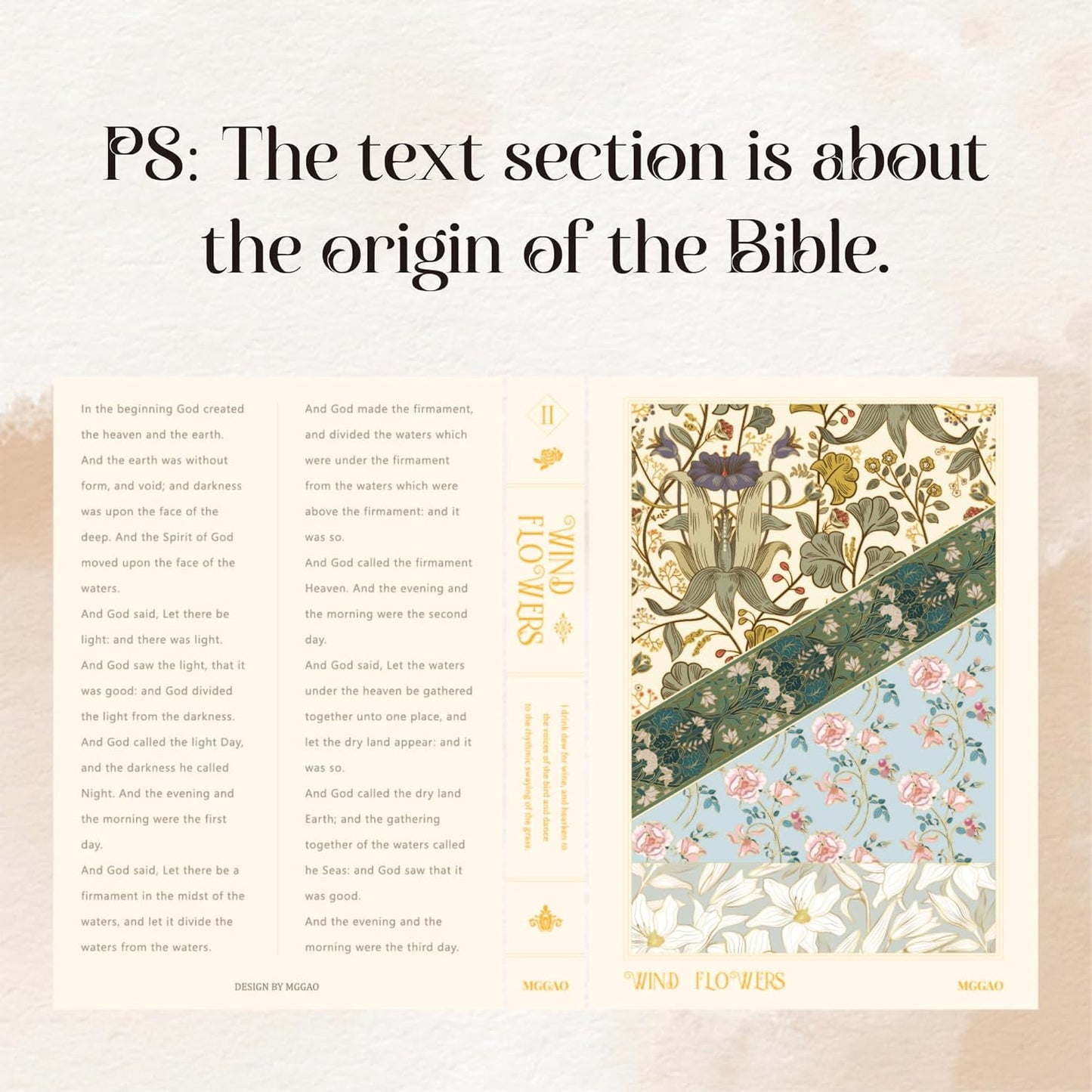 Hardcover Journal for Women Girls, A5 God Lined Journal Notebook, Cute Journal for Writing, Aesthetic Journal, College Ruled Notebook with 100 Gsm Thick Paper, 320 Numbered Pages