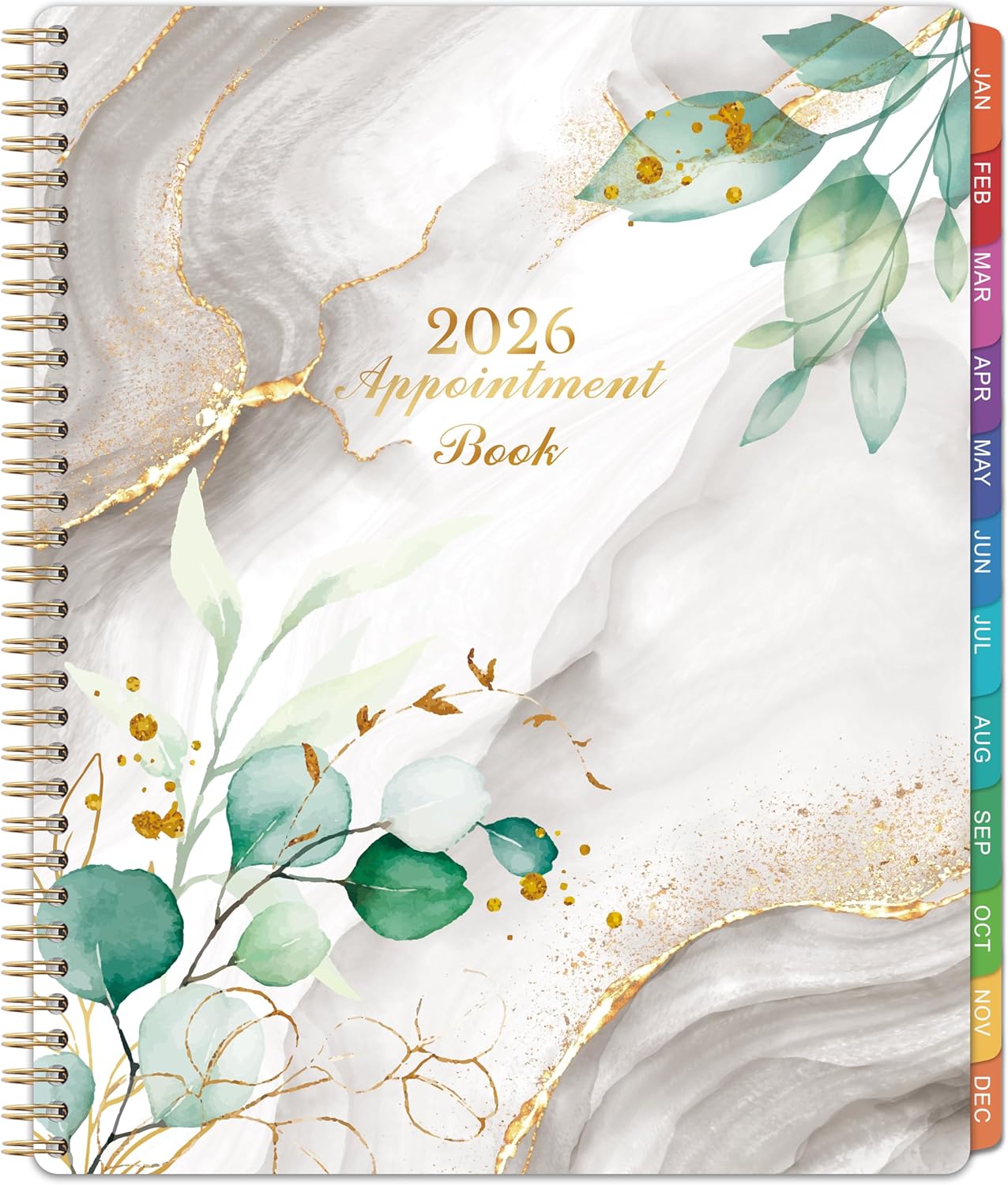 2026 Appointment Book - Daily Planner 2026, 8.5'' x 11'', Weekly Appointment Planner, January 2026 - December 2026, Daily Planner with 30-Minute Interval