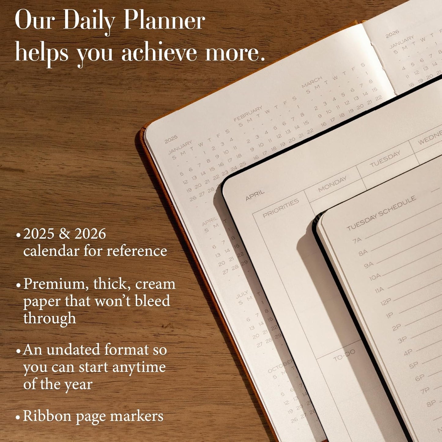 Anecdote 2025-2026 Planner: A Monthly, Weekly & Daily Planner 2025-2026 for Planning Your Success - A5 Size Hardcover Start Anytime and Achieve your Goals - Mustard