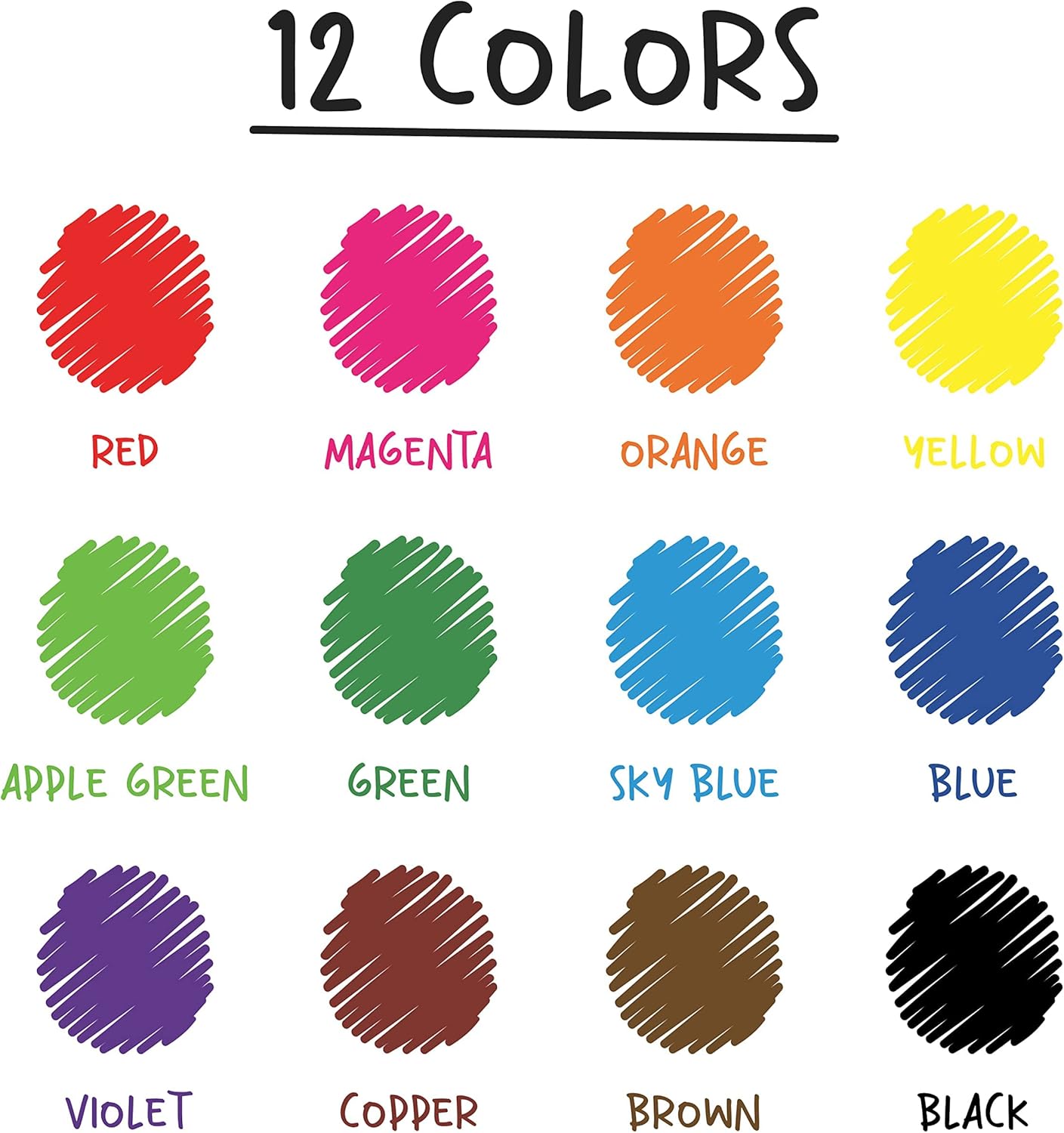 Chalkola Dry Erase Markers Fine Tip Bulk Pack of 60, Thin Point White Board Pens Dry Erase Pens - Non toxic, Low odor Whiteboard Markers for Kids, Teachers, Home, Office & Back to School Supplies