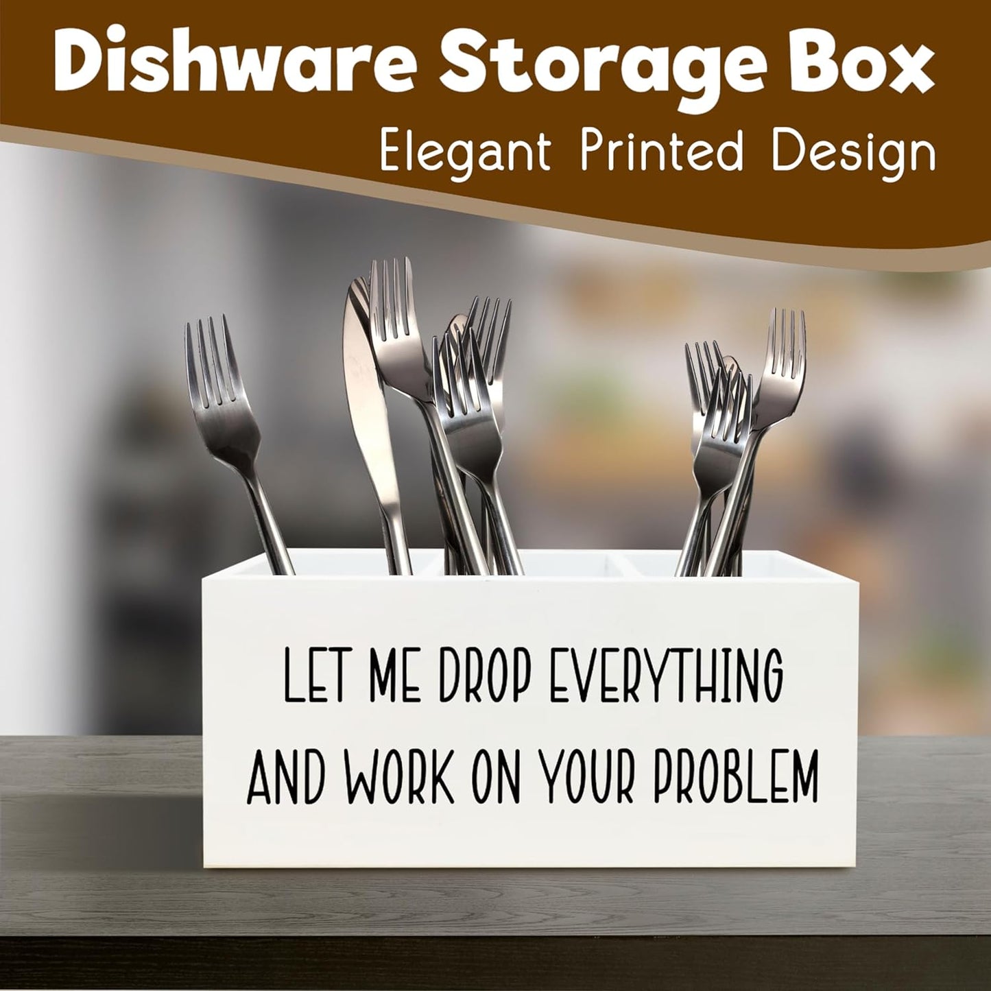 Funny Pen Holder for Desk, Office Humor Gifts for Women Men Coworkers Boss, Work Humor Gifts, Let Me Drop Everything Funny Wooden Pen Pencil Holder Organizer for Office Desk Accessories