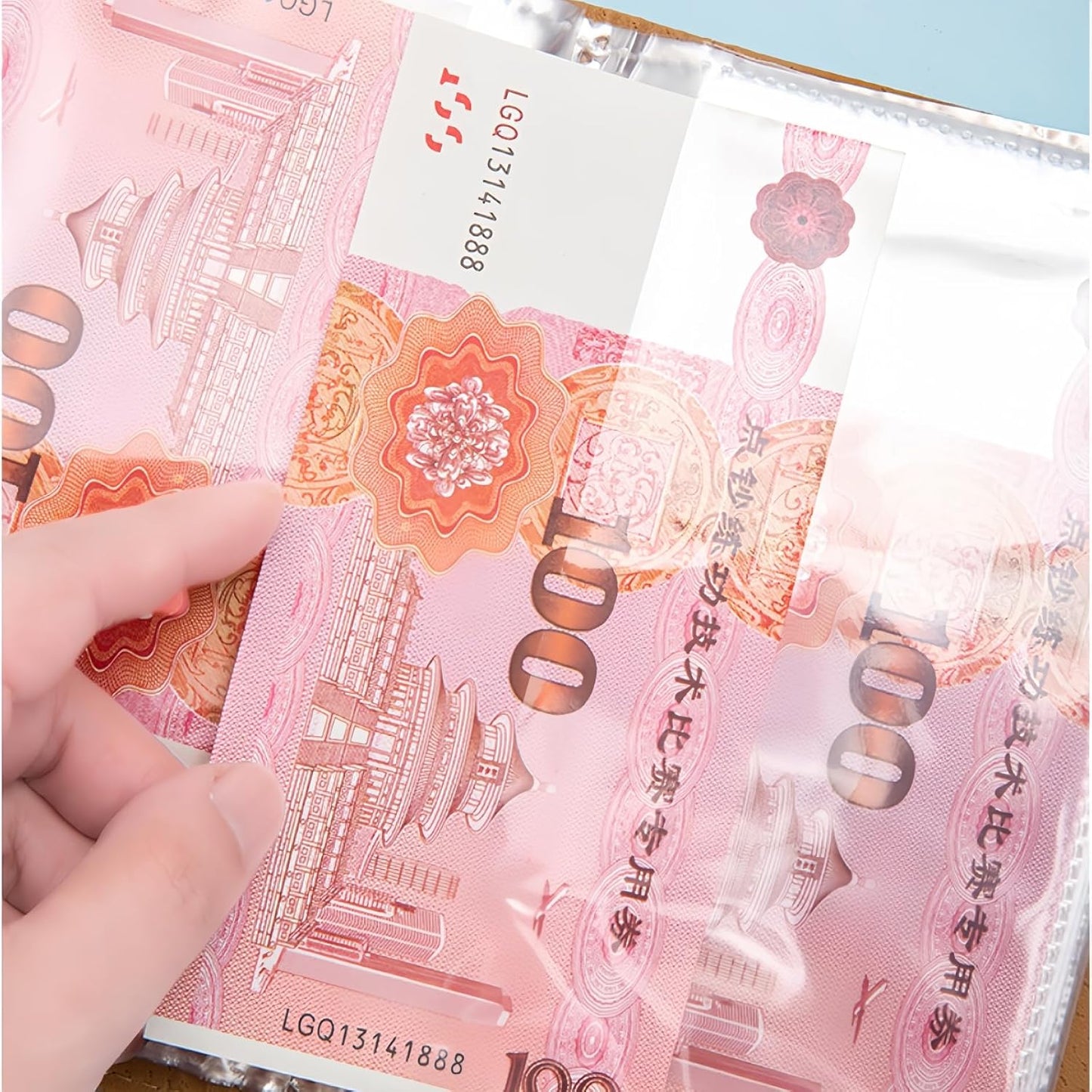 100 Envelope Challenge,Savings Challenges Book with Envelopes, Money Saving Binder Successfully Reach Your Savings Goals (Purple-B)