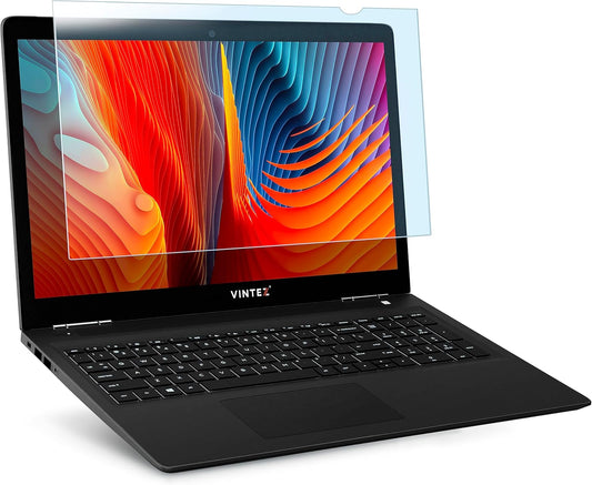 15.6 inch Blue Light Blocking Screen Protector Panel for 16:9 Widescreen Computer Monitor and Laptop - PC Anti-UV Eye Protection Filter Film - Anti-Scratch Diagonal Frame Shield [1 Pack]