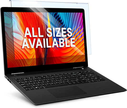 VINTEZ Blue Light Screen Protector for 15.6 Inch Computer Monitor and Laptop – Anti-UV Blue Light Blocking Film for Desktop PC, Eye Protection Filter, 14.2" x 8.7", 1 Pack