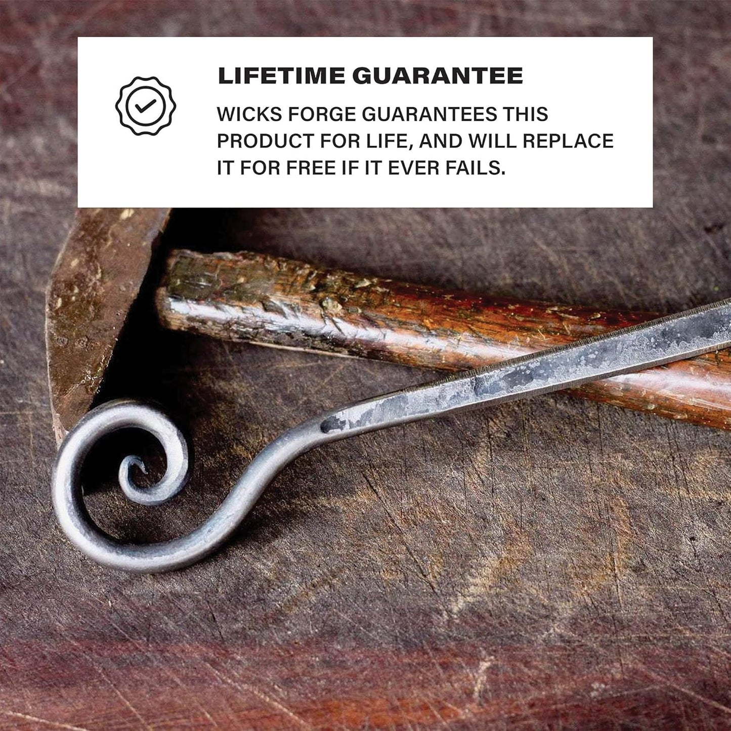 Letter Opener Cast Iron Knife | Luxury, Rustic & Antique Style Desk Accessory for Cutting Open Paper Envelopes & Packages | Made in USA | by Wicks Forge | Leaf