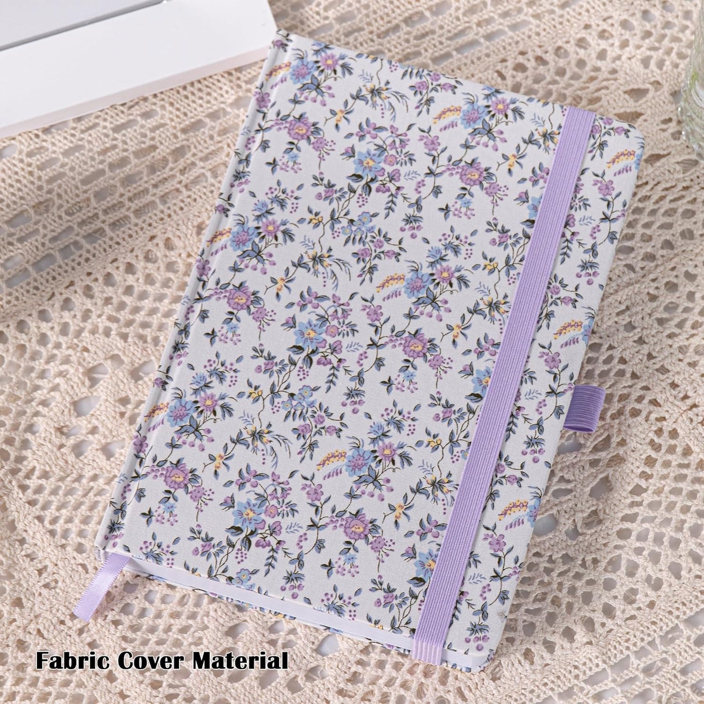 TIEFOSSI Lined Journal for Women, A5 College Ruled Notebook for Writing, 316 Numbered Pages Thick Paper, Daily Journal, for Work Home School, Note Taking, Business, 8.4 X 5.8 In